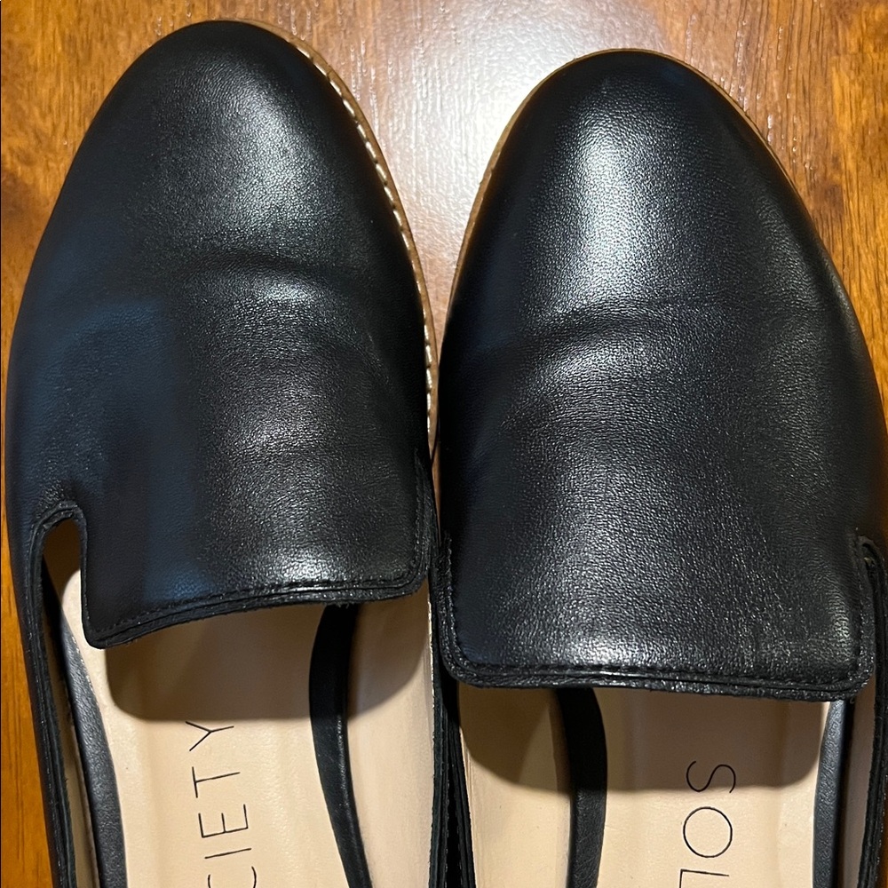 Sole Society Black Leather Jameson Slip-on US women's size 7.5 - Picture 8 of 12